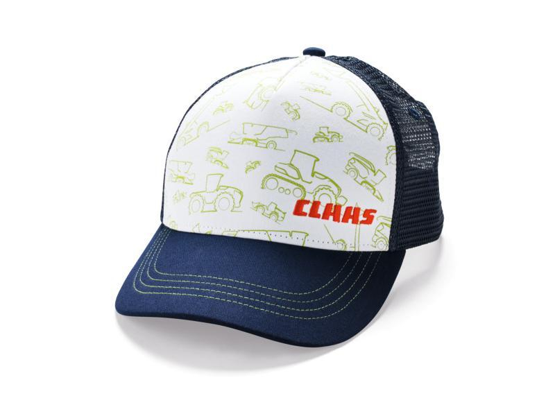 Casquette enfant bleue CLAAS