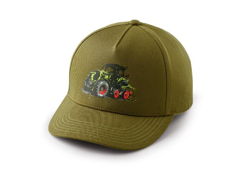 Casquette enfants, vert olive