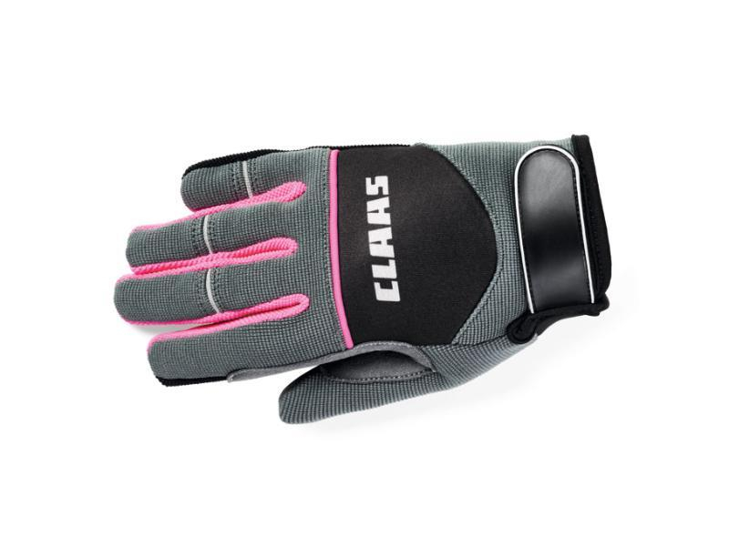 Gants rose enfant CLAAS, taille 3