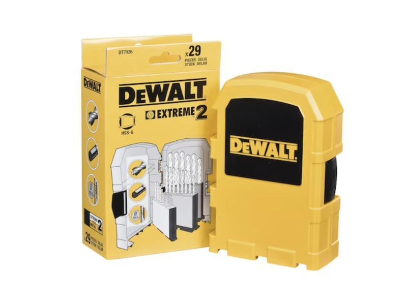 Coffret plastique de 29 forets DEWALT