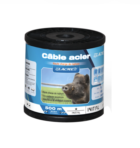 CABLE ACIER 500M