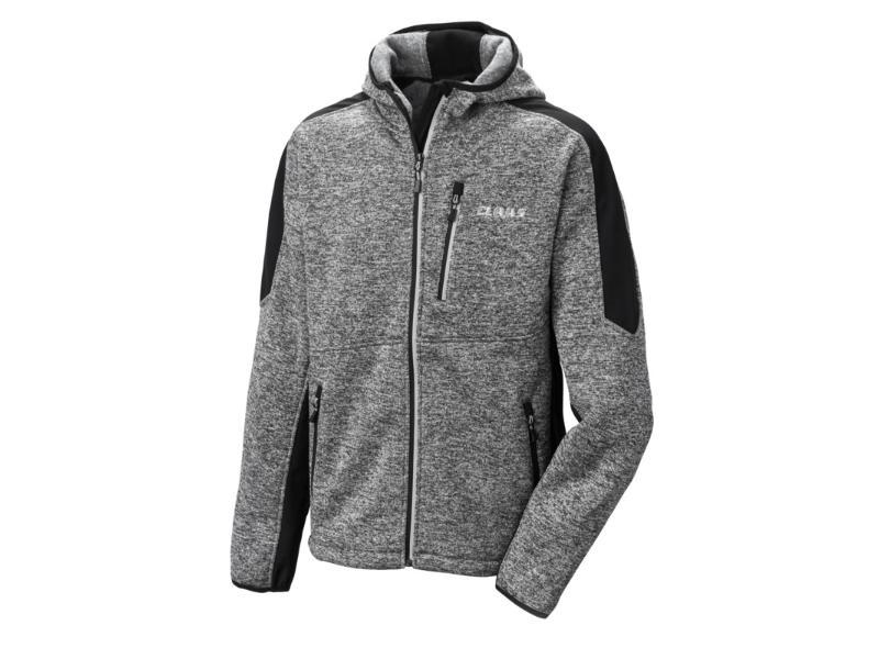 CARDIGAN POLAIRE CLAAS GRIS