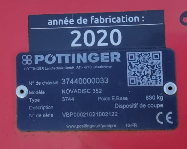 POTTINGER - NOVADISC 352 - 2020