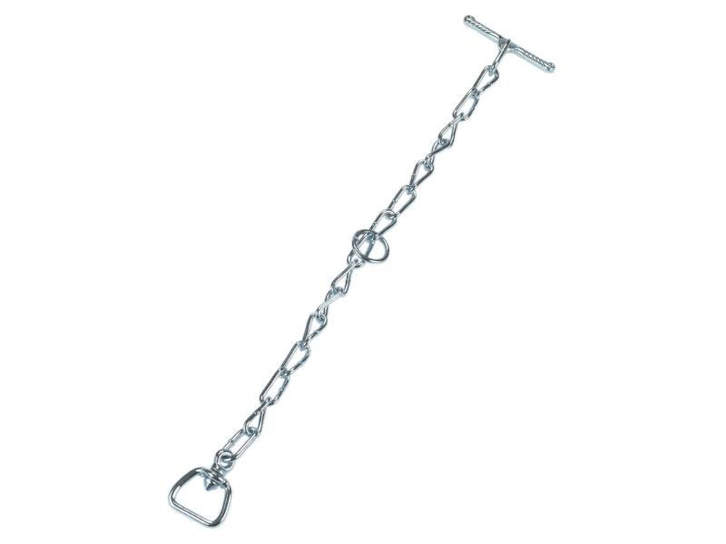 Chaîne avec virole 60cm et   a