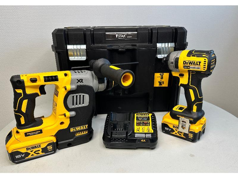 PACK DEWALT  VISSEUSE À CHOCS DCF887 + PERFORATEUR DCH273