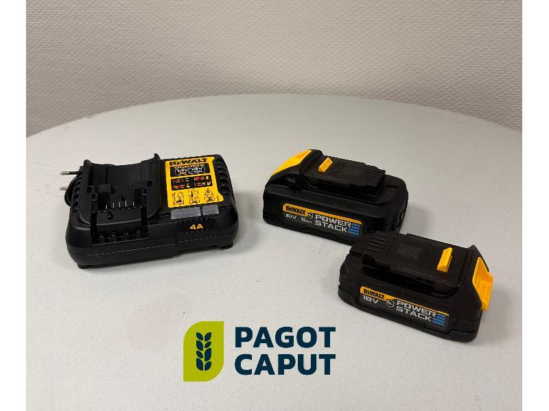 KIT BATTERIES POWERSTACK 5AH +1,7AH