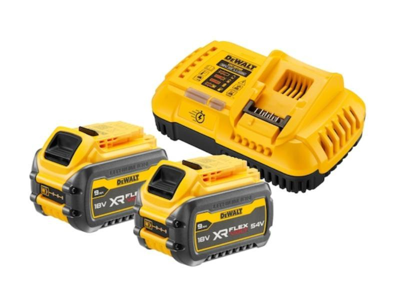 Pack 2 batteries XR FLEXVOLT 18V/54V 9Ah