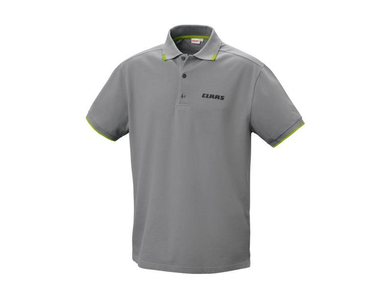 Polo gris CLAAS