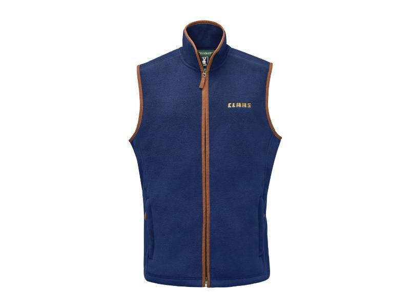 Gilet polaire bleu CLAAS