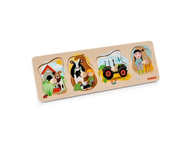 Puzzle a encastrer, 4 pieces