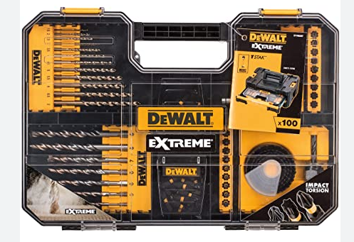 Coffret T-Stak DEWALT 100 pièces