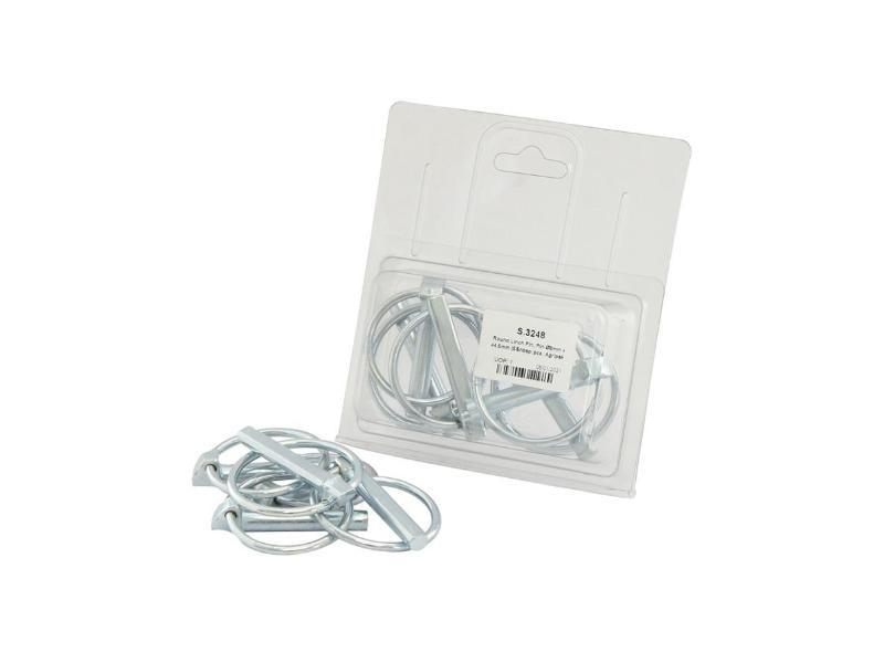 Agripak 5 goupilles clips 8mm (rondes)