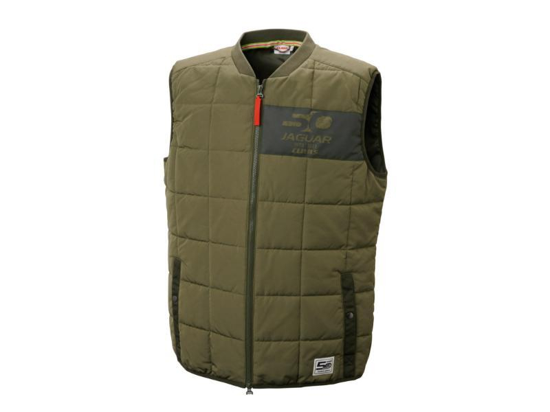 Gilet matelasse JAGUAR 50 ans, oliv, XL