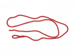 Lac vêlage 2m nylon 8mm  rouge