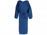 Tablier traite/lavage avec manches, bleu