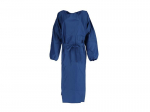 Tablier traite/lavage avec manches, bleu