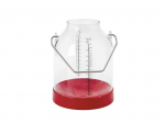 Seau a lait 30 l a/graduation rouge, hau