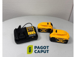 PACK DE BATTERIE DEWALT 2X5AH LI-ION