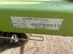 CLAAS RECOLTE - LINER 650 TWIN - 2013