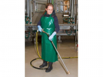 Tablier de lavage 100x125 cm, vert