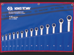 TROUSSE DE 14 CLES MIXTES A CLIQUET