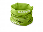 echarpe, enfants, vert