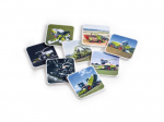Sous verre, Feutre, set de 8 pieces