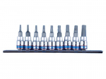 Jeu de douilles tournevis Torx 1/4 su