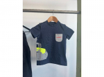 Tee-shirt bleu CLAAS, taille 122/128