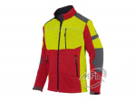 VESTE POLAIRE DOUBLE KUBLER FOREST ROUGE