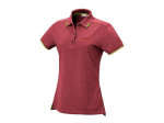 POLO CLAAS FEMME BORDEAUX