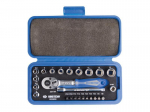 COFFRET CLIQUET 1/4 DOUILLES EMBOUTS