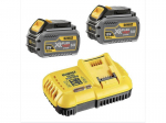 Pack 2 batteries XR FLEXVOLT 18V/54V 6Ah