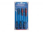 Jeu de 6 tournevis à fente et Phillips