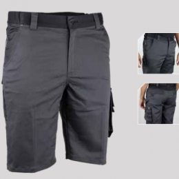 DEDALE BERMUDA MULTIPOCHES GRIS NOIR