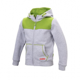 Veste zippée grise enfant CLAAS