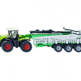 Jouet XERION + lisier tanker,1 87, Siku