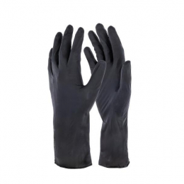 Gants à usage unique Nitrile Long Black