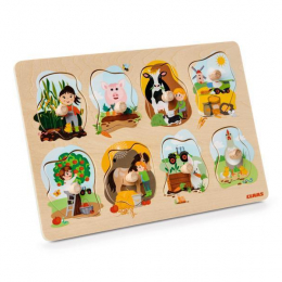 Puzzle a encastrer, 8 pieces