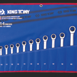 TROUSSE DE 14 CLES MIXTES A CLIQUET