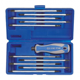 Coffret de tournevis à lames interchange