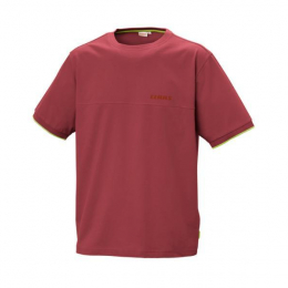 TEE-SHIRT CLAAS, ROUGE BORDEAUX, L