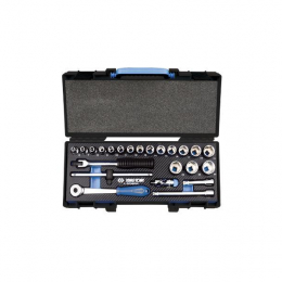 COFFRET DE DOUILLES ET ACCESSOIRES3/8' 6