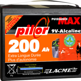 PILE ALCAGRI 9V-200AH  L'UNITE