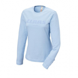 Tee-shirt bleu clair CLAAS femme