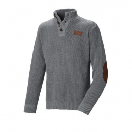 PULL EN TRICOT GRIS HOMMES