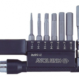 JEU D'EMBOUTS MALE 6 PANS AVEC