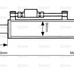 BDP HYDRAULIQUE NOIX/CROCHET - CAT 3/3 -