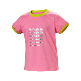 TEE SHIRT ROSE FILLES