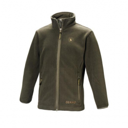 Veste polaire, enfants, vert fonce, 128